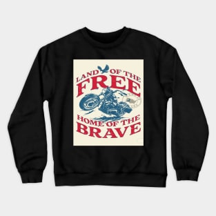 Land of the free Crewneck Sweatshirt